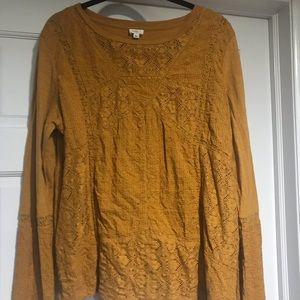 Anthropologie long sleeve shirt. Size XL